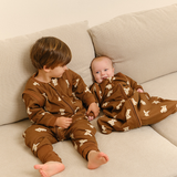 Siblings Teddy Mocca Pack (2 products): Sleeping jumpsuit + TOG 1 sleeping bag