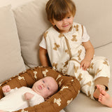 Baby nest - Teddy Mocca