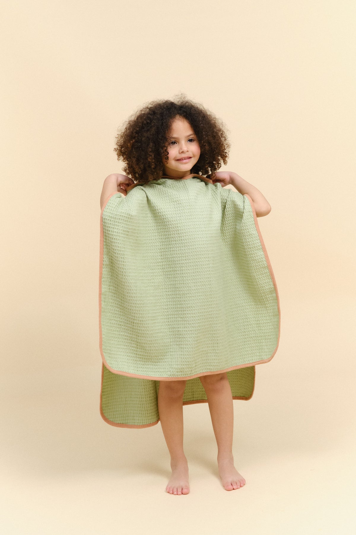 Poncho de baño - Green Splash