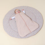 Pack Dusty Rose (4 productos): Sleeping bag TOG2.5 + newborn nest + muslin cotton blanket + crawling mat