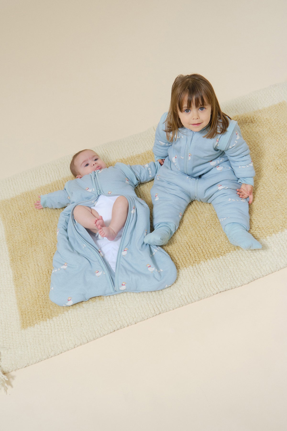 Babyschlafsack mit Ärmeln - Duck Family - TOG 2.5