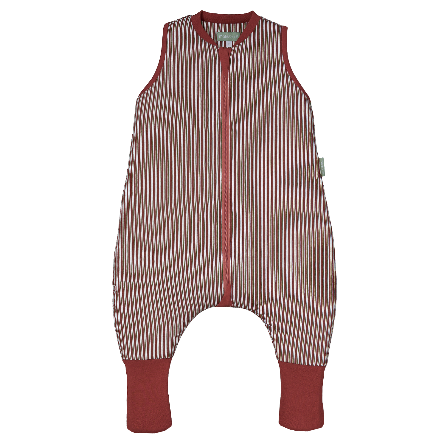 colorado schlafsack Schlafsack mit Füßen für Babys ideal für den Winter. Burgundy Stripes