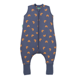 Sleeping jumpsuit with socks - Croissants - TOG 2.5