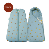 Pack Colima (2 products): winter footmuff + sleeping bag TOG 2.5