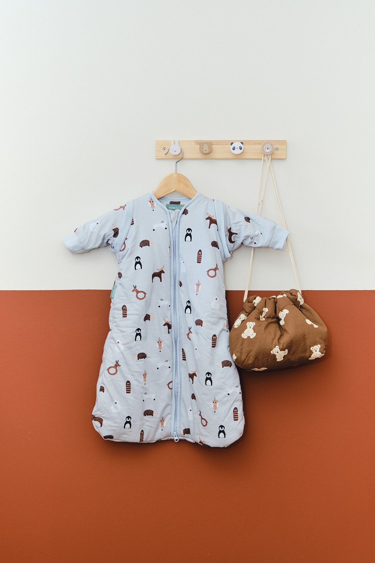 Baby organizer - Teddy Mocca