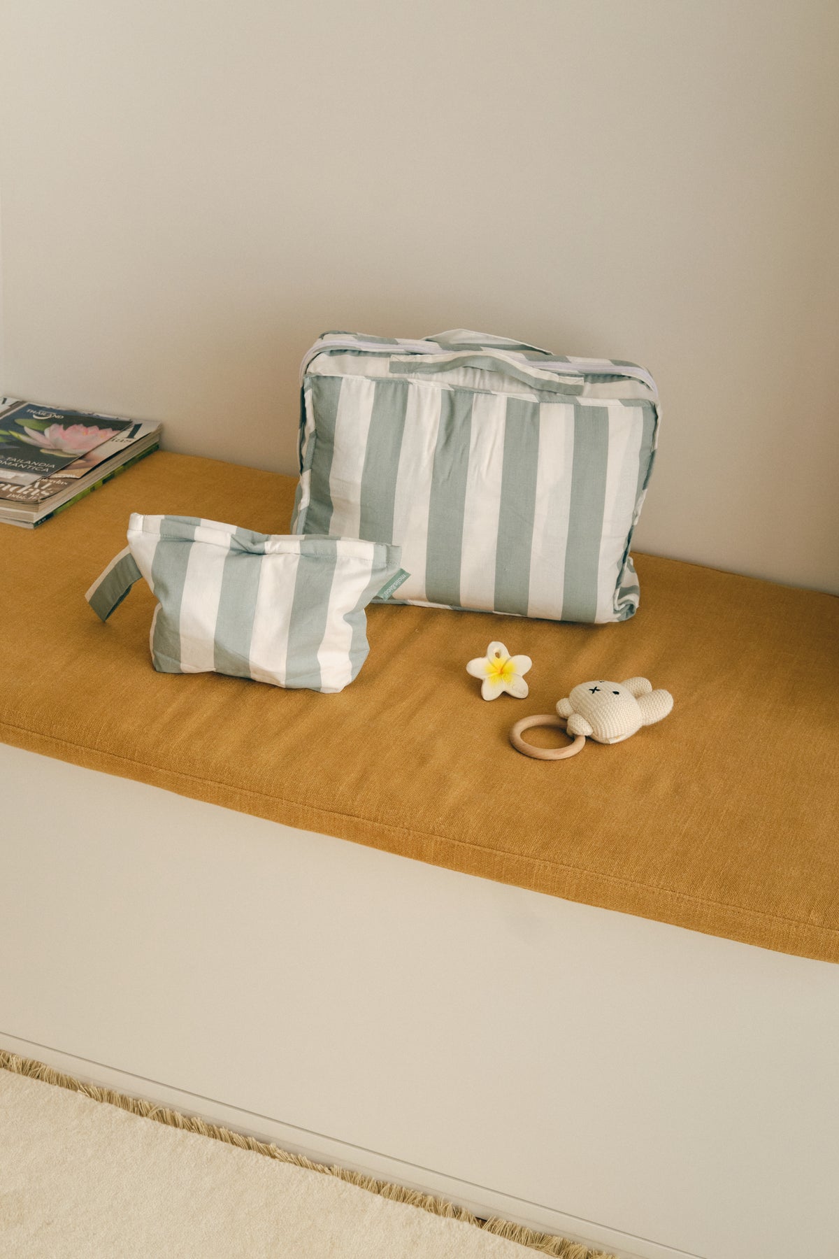 Toiletry bag - Popcorn Stripes