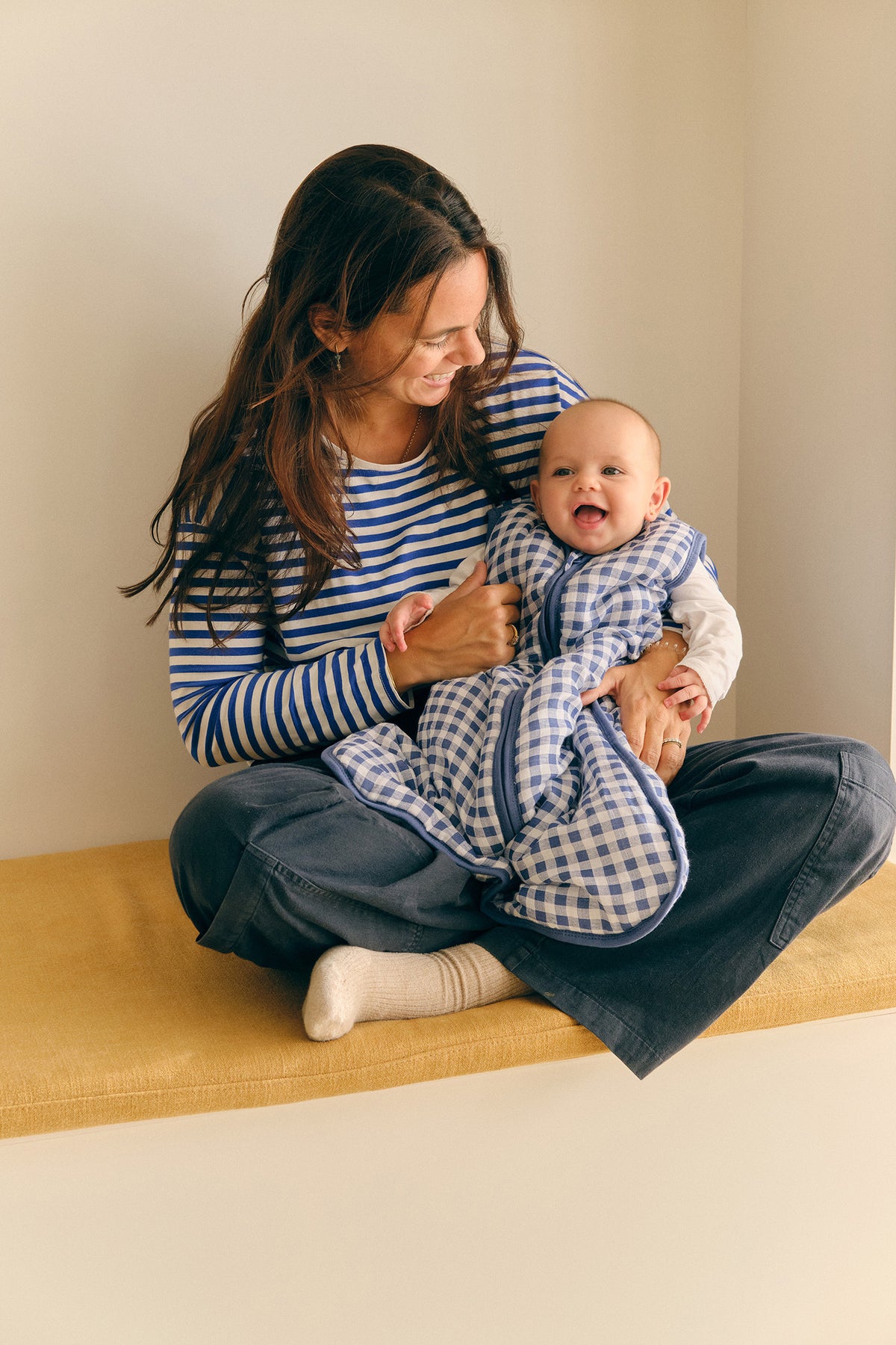 Babyschlafsack - Baumwolle Musselin - Fjord - TOG 2.5