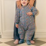 Pijama manta con mangas y calcetines antideslizantes - Wild Orchid - TOG 2.5