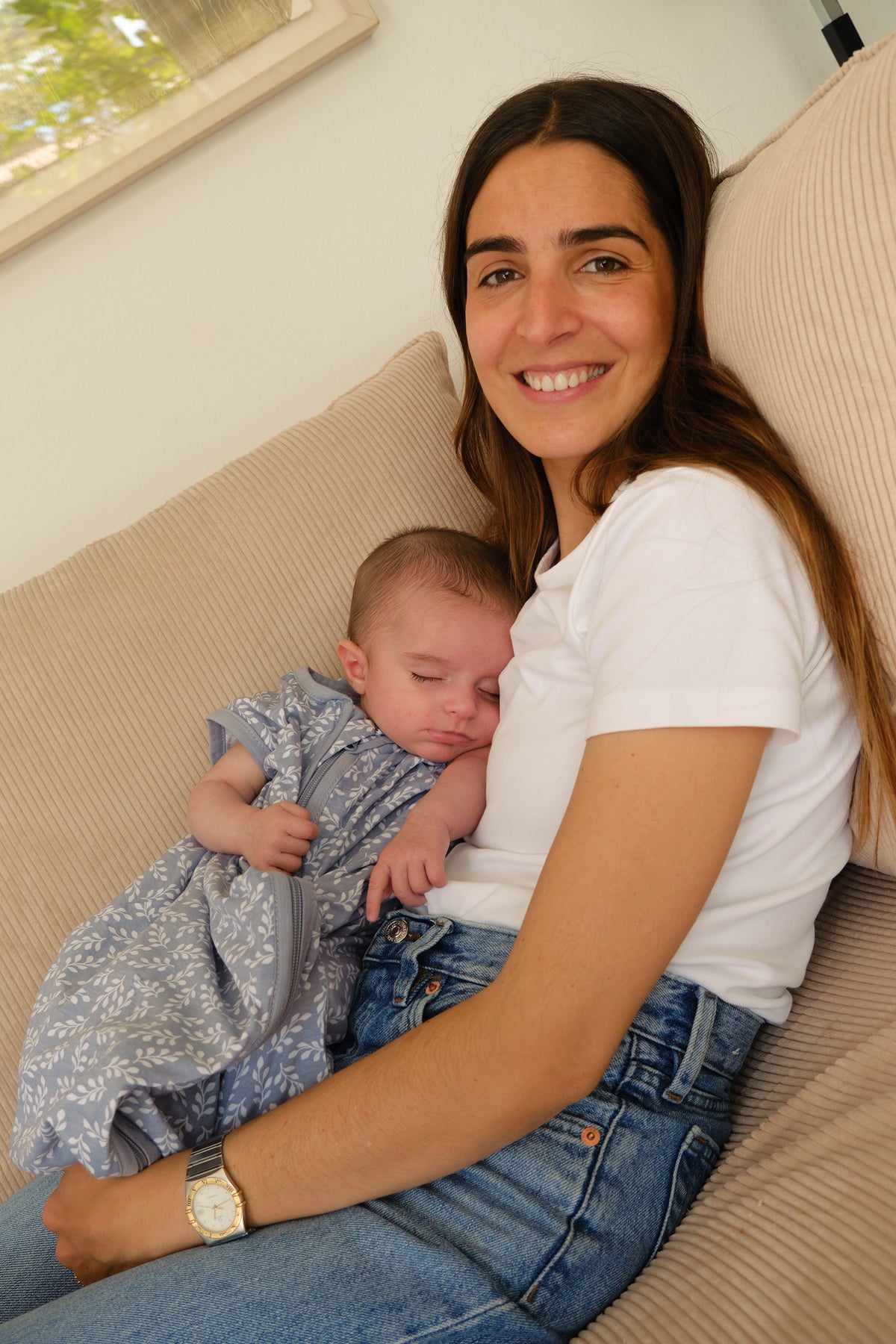 Babyschlafsack - Blue Garden - TOG 0.5