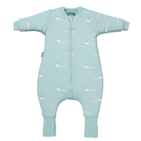 Sleeping jumpsuit with sleeves and socks - Duck Family - TOG 2.5