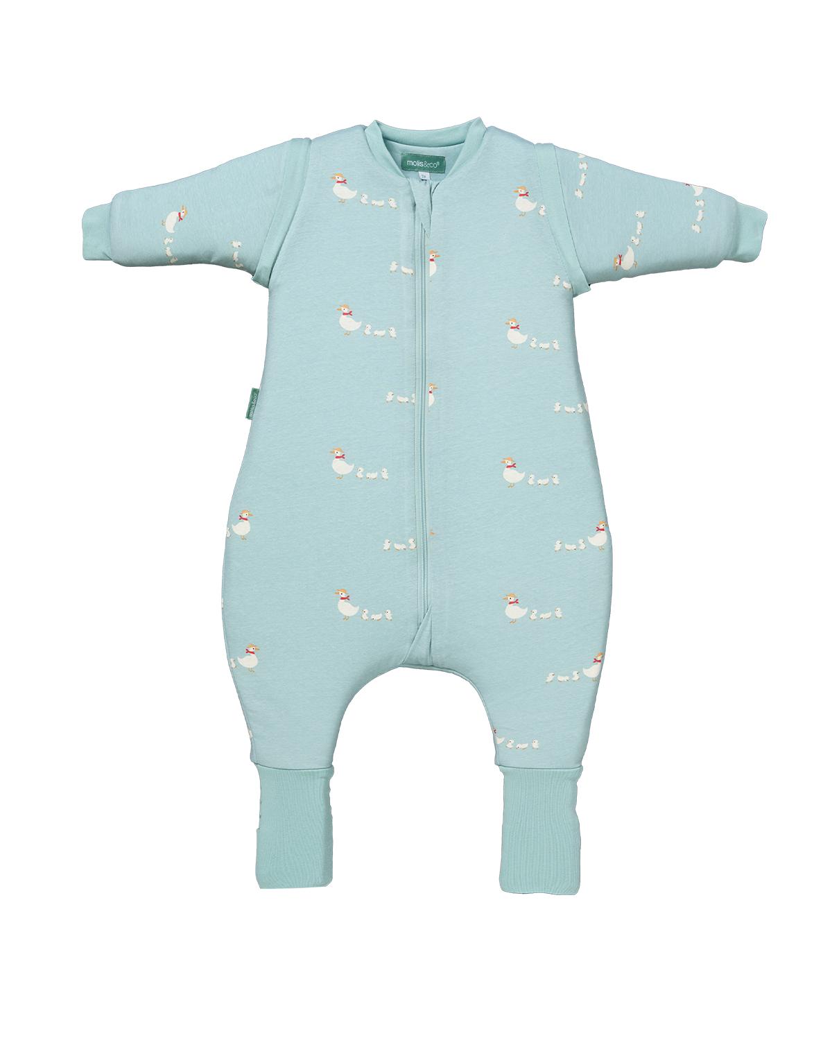 Schlafsack mit Ärmeln und rutschfesten Socken – Duck Family – TOG 2.5