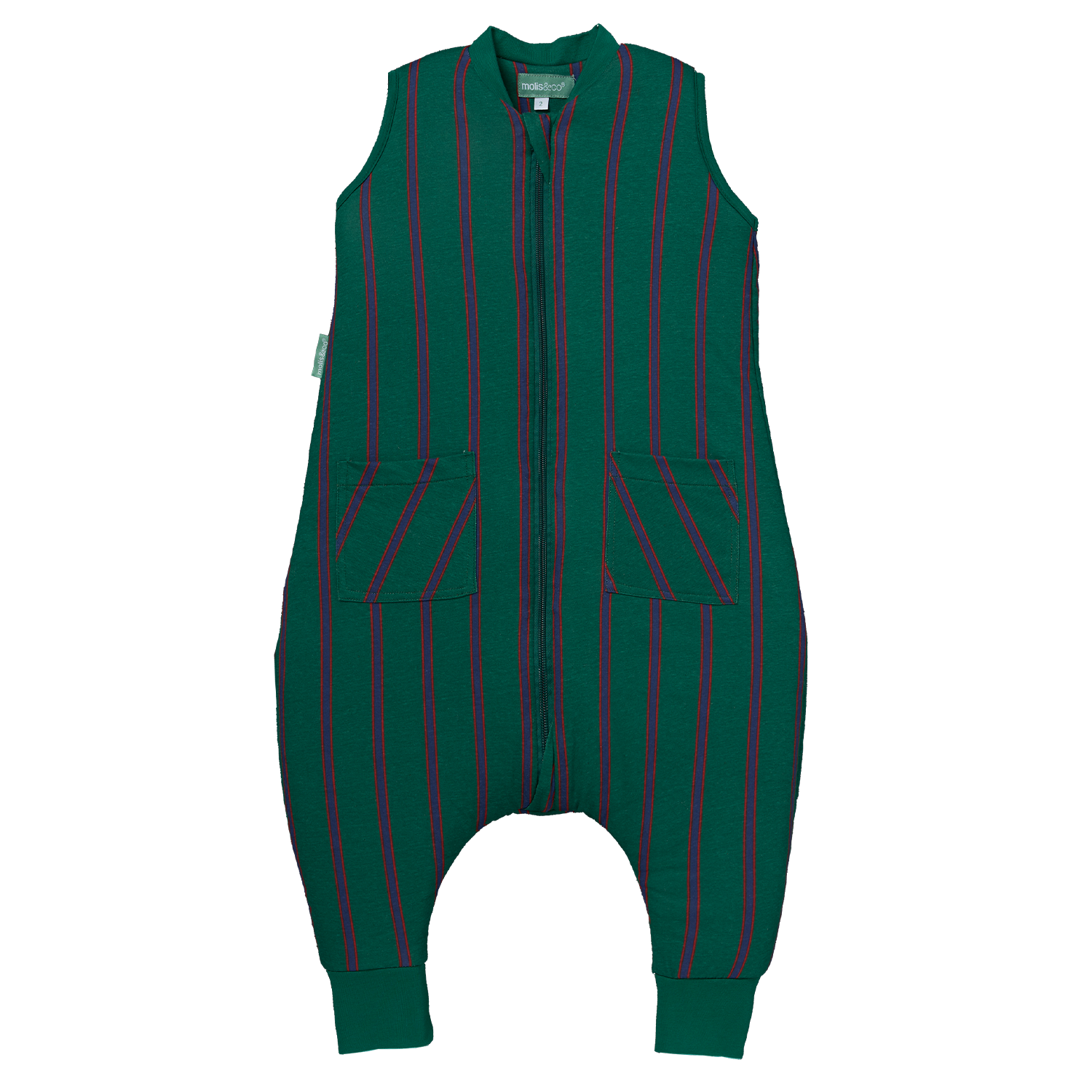 schlafsack fernspäher Schlafsack mit Füßen für Babys ideal für den Winter. Forest Stripes- TOG 2.5