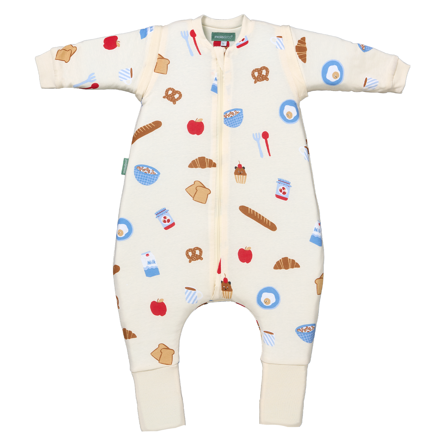 Schlafsack mit Ärmeln und rutschfesten Socken – Good morning – TOG 1