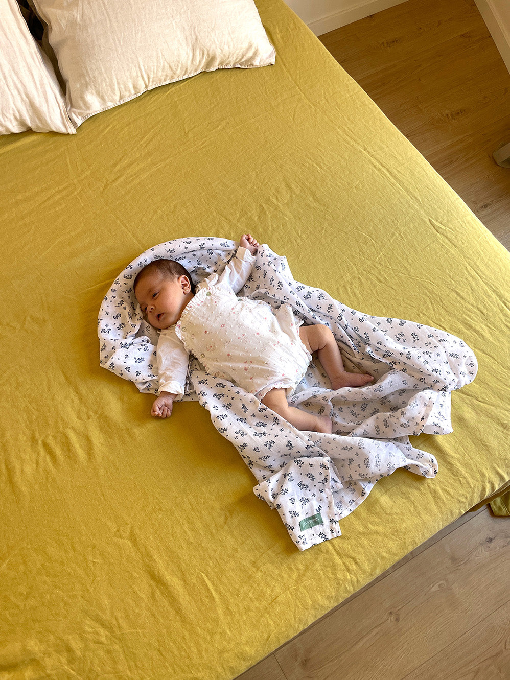 Muslin cotton blanket - Ocean