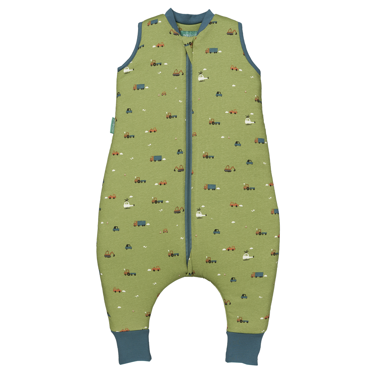 Schlafsack mit Füßen für Babys ideal für den Winter. Little Drivers