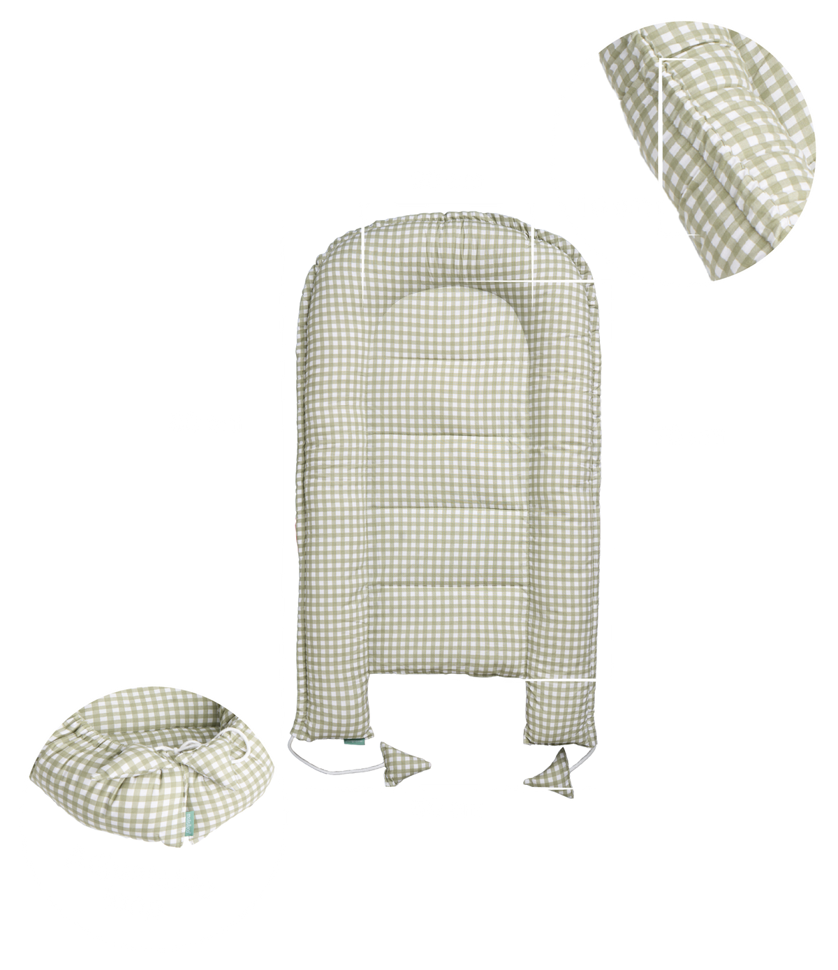 Nido para bebé - Mint Tea