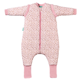 Pijama manta con mangas y calcetines antideslizantes - Misty Rose - TOG 2.5
