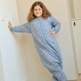 Pijama manta con mangas y calcetines antideslizantes - Wild Orchid - TOG 2.5