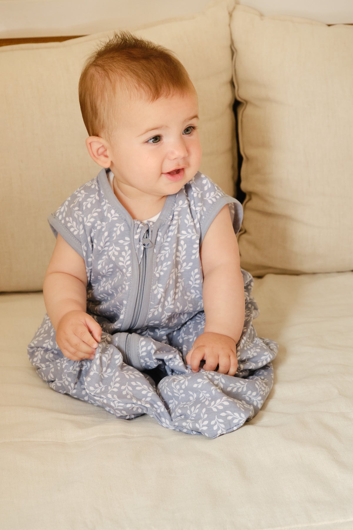Babyschlafsack - Blue Garden - TOG 0.5