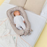 Musselin-decken 2er-pack - Pink & beige