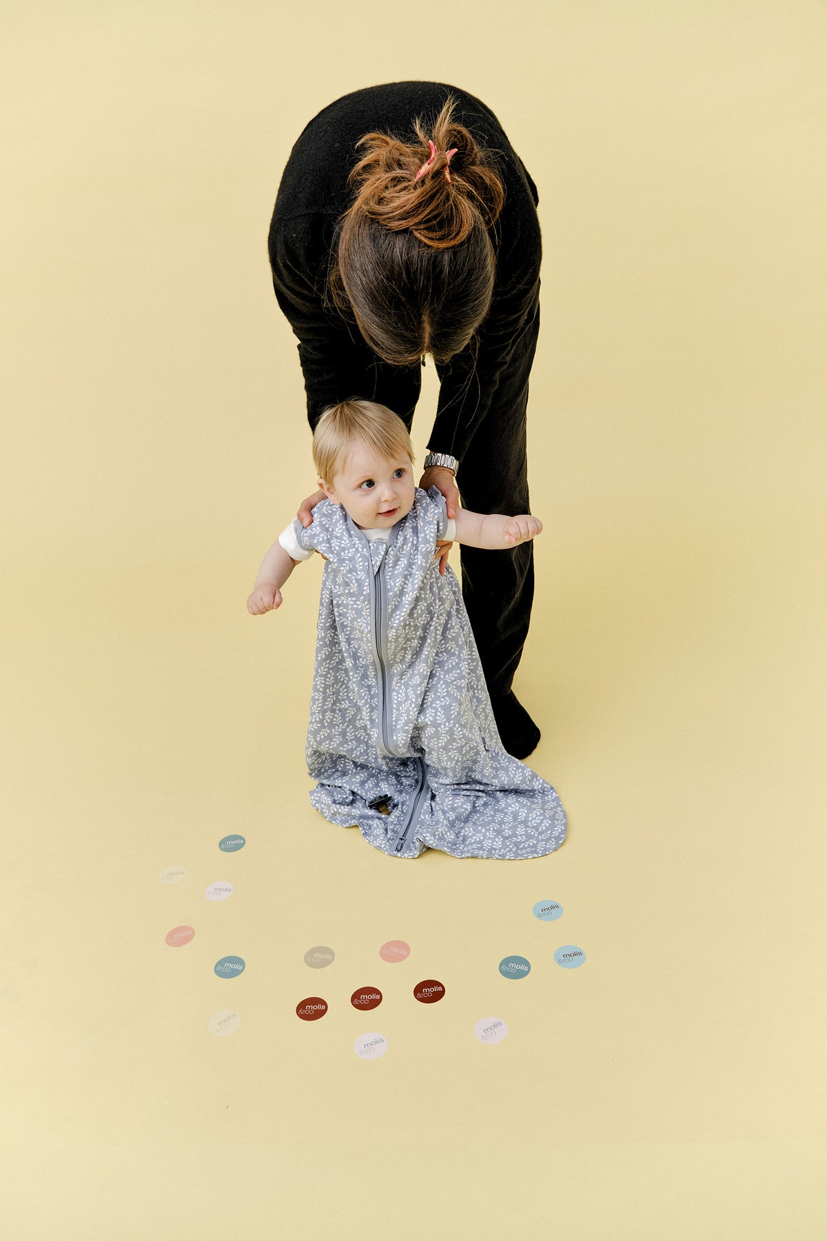Babyschlafsack - Blue Garden - TOG 0.5