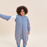 Pijama manta con mangas y calcetines antideslizantes - Wild Orchid - TOG 2.5