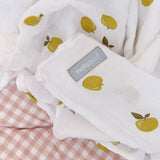 Musselin-decke - Apples