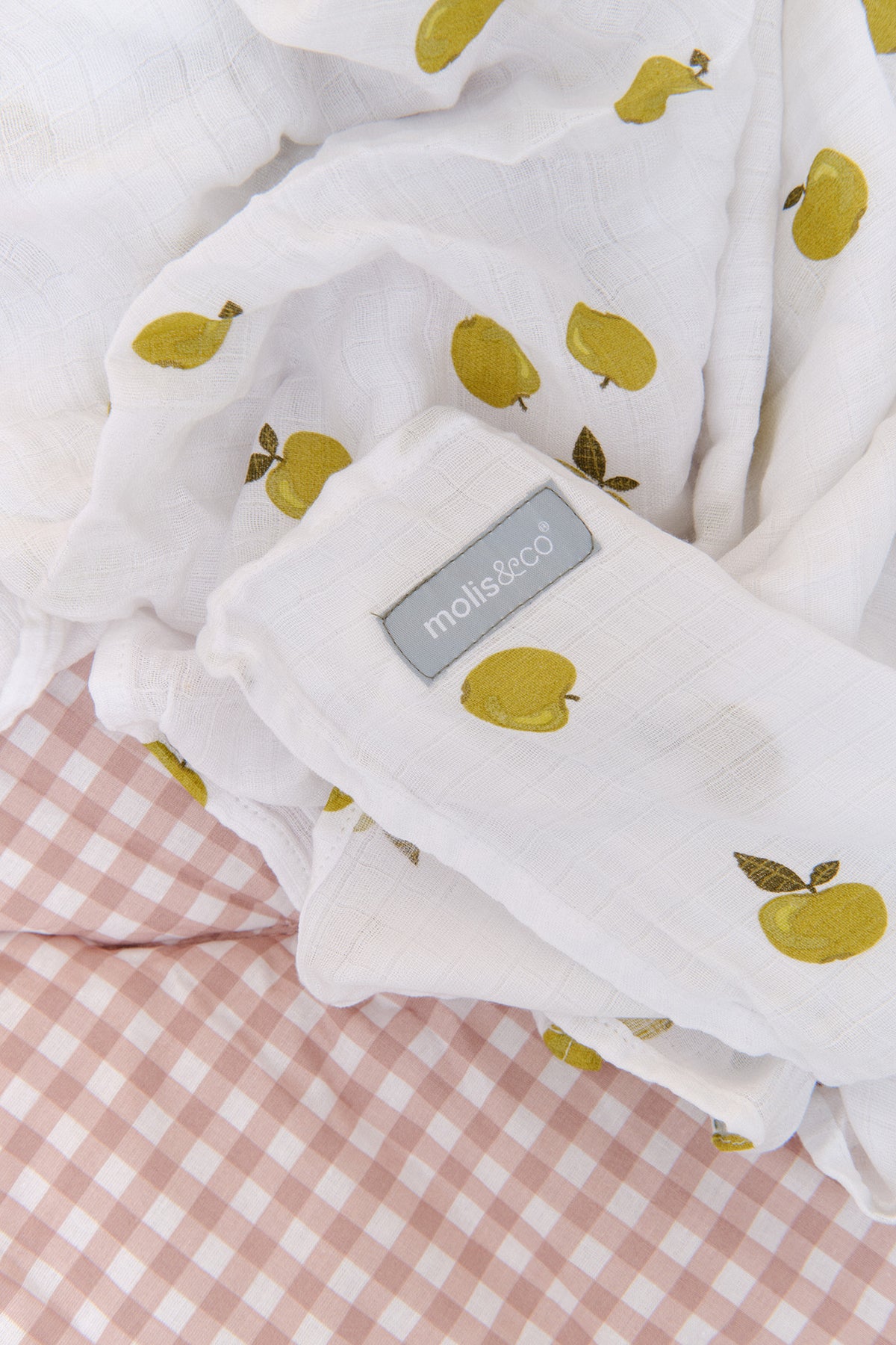 Muslin blanket pack (2 products): Apples & Grapes