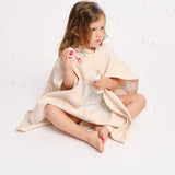 PONCHO TOWEL - ZINNIA