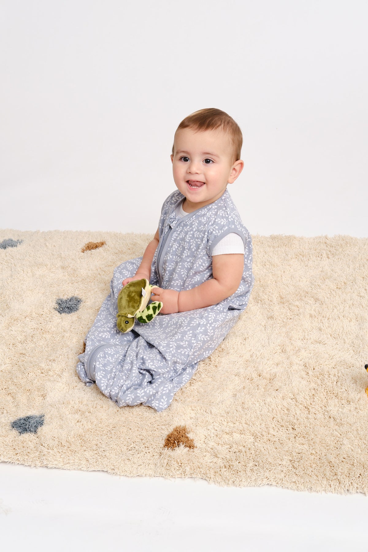 Babyschlafsack - Blue Garden - TOG 0.5