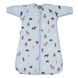 Babyschlafsack mit Ärmeln - Winter Animals - TOG 2.5