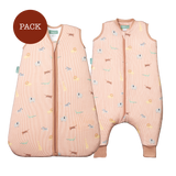 Siblings Jungle Pack (2 products): Sleeping jumpsuit + TOG 1 sleeping bag