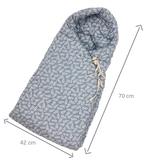 Foot Muff - Blue Garden - Winter