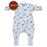 Pijama manta con mangas y calcetines antideslizantes - Winter Animals - TOG 2.5