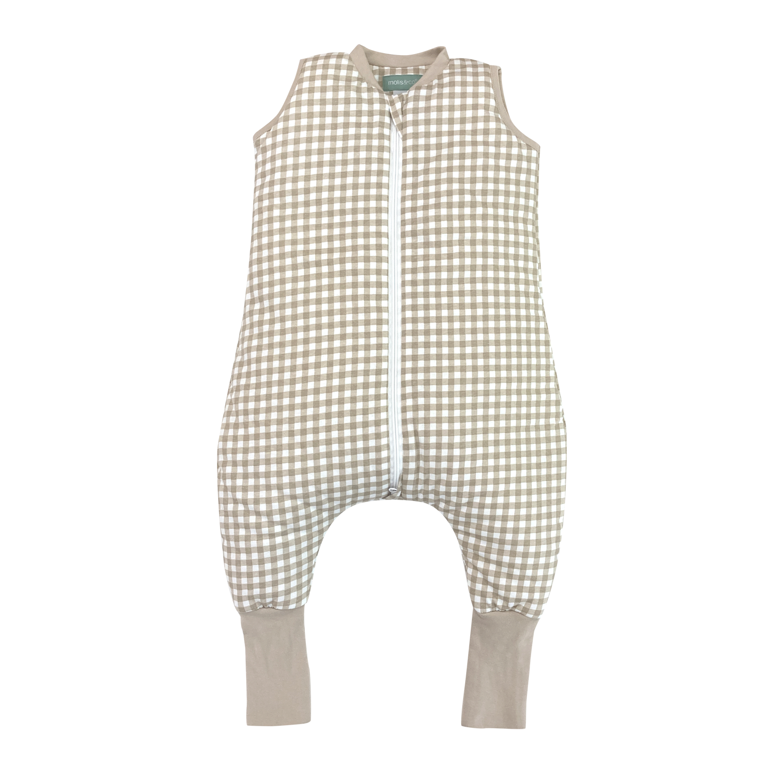 Sleeping Bag With Feet For Baby Ideal For Winter Vichy Beige TOG 2 5 sleeping-bag-with-feet-for-baby-ideal-for-winter-vichy-beige-tog-2-5