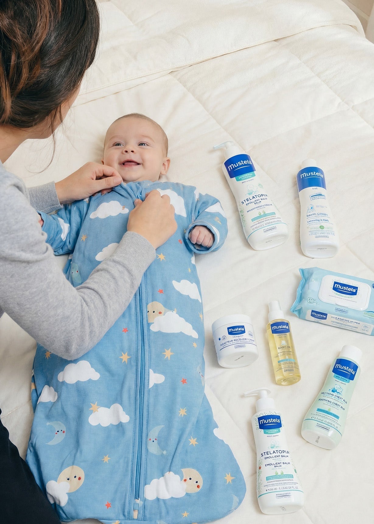 Rutina de noche del bebé: ritual de 10 minutos para dormir mejor