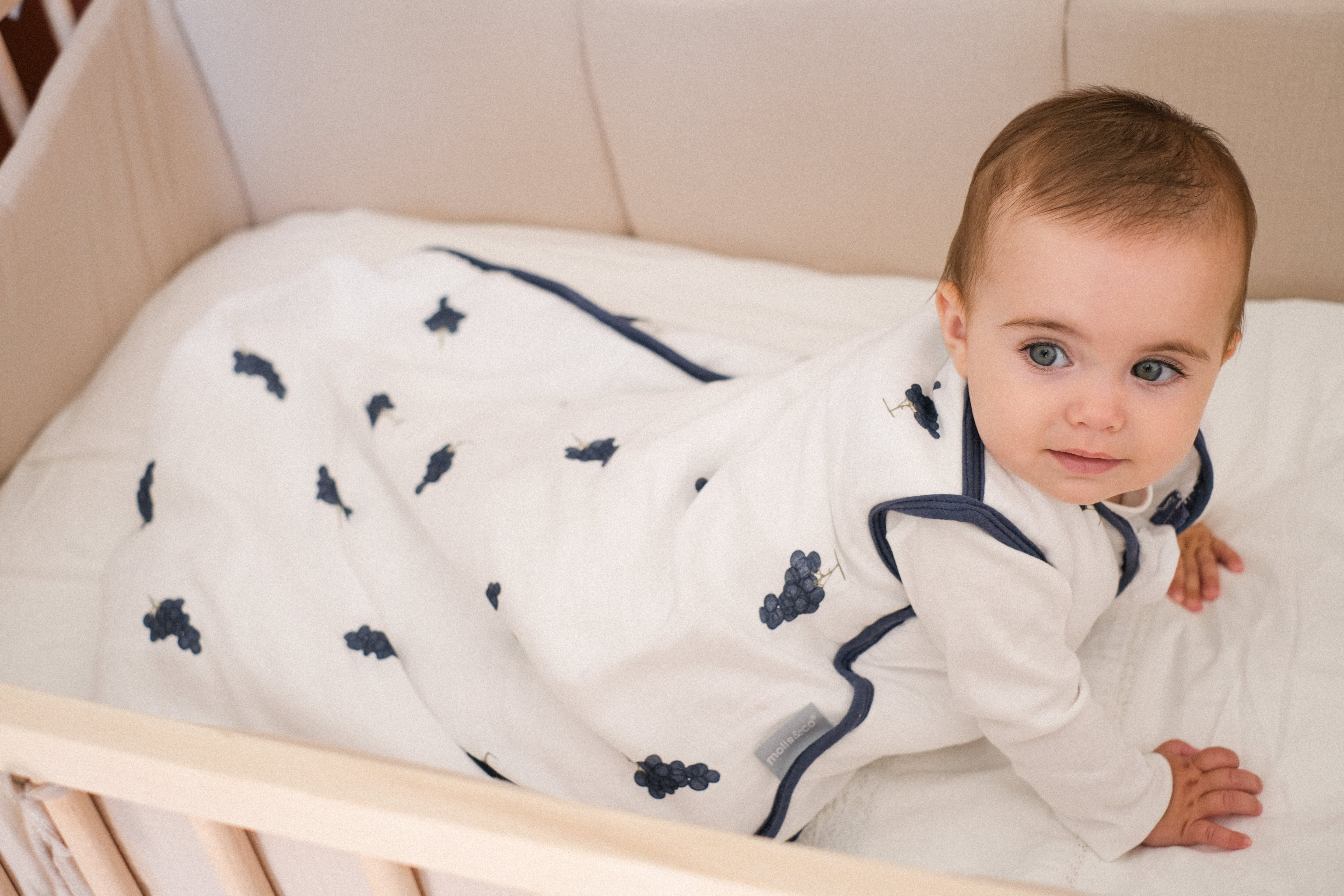 Sacos de dormir para bebé de muselina de bambú