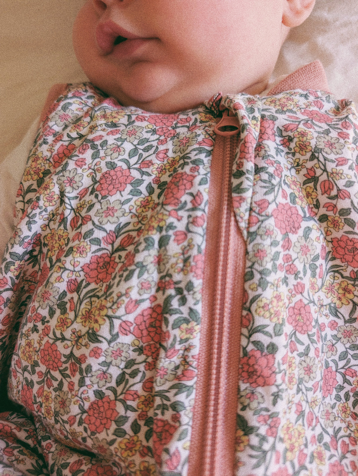 Pijama manta con calcetines antideslizantes - Peony - TOG 1