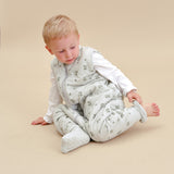 Pijama manta con calcetines antideslizantes - Botany Green - TOG 2.5