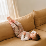 Pijama manta con calcetines antideslizantes - Peony - TOG 1