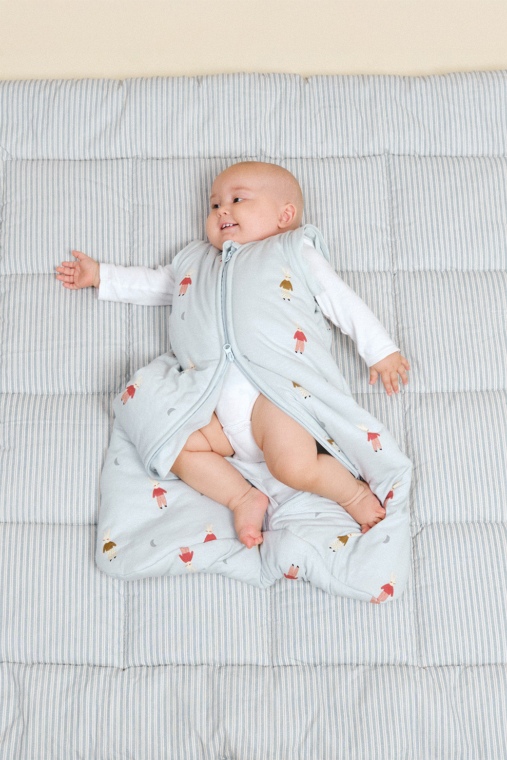 Baby sleep sack with sleeves - Winter Animals - TOG 2.5