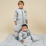 Babyschlafsack mit Ärmeln - Blue Stripes - TOG 2.5