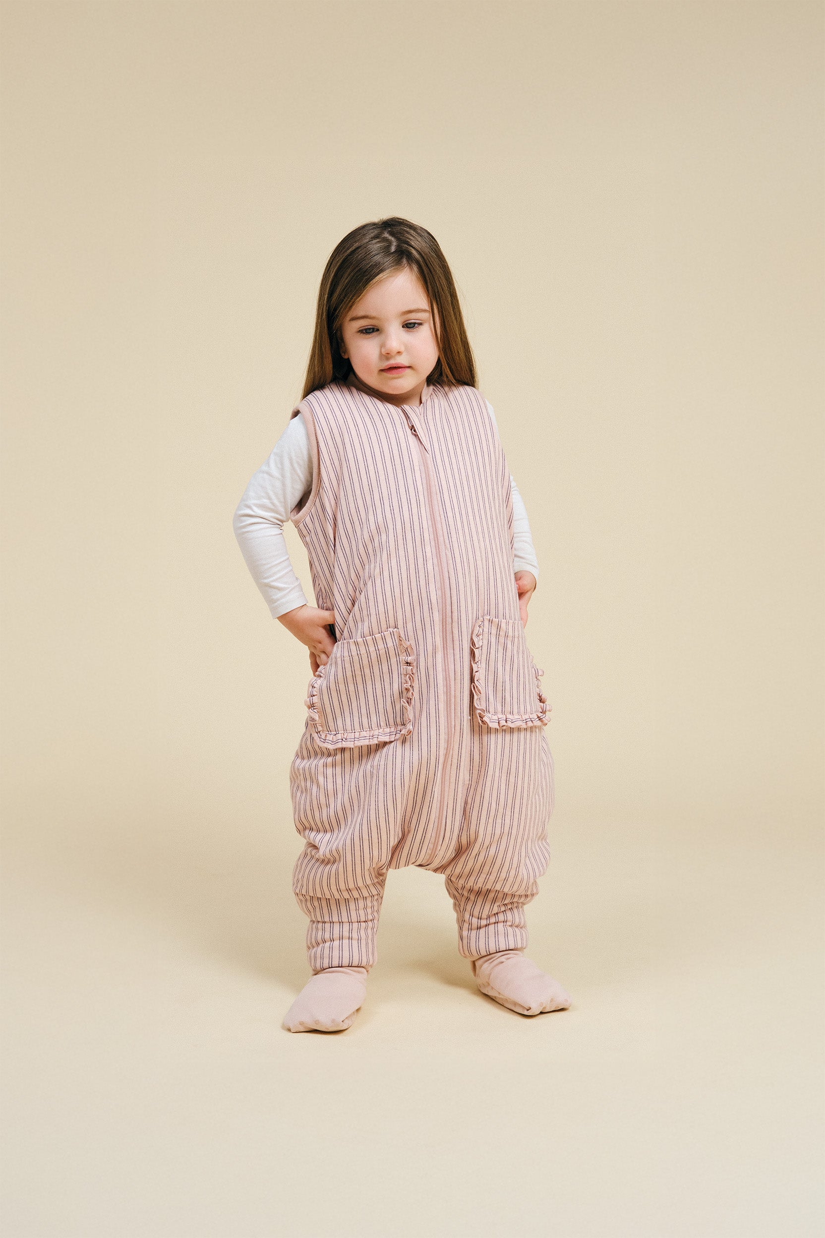 Schlafsack mit Füßen für Babys ideal für den Winter. Carrots