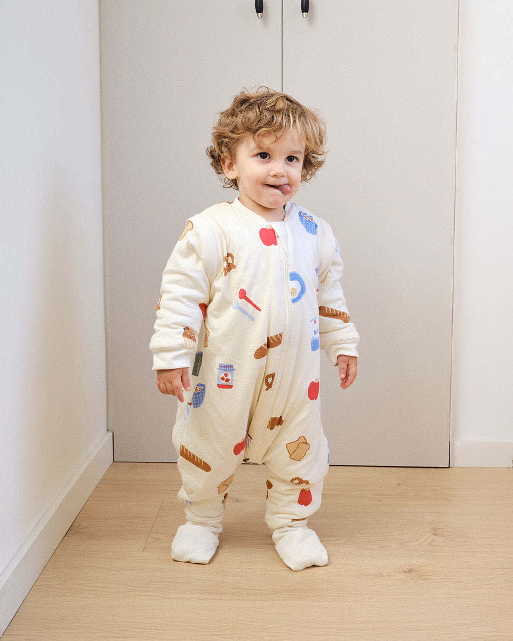 Sacco nanna con piedini e maniche e calzini antiscivolo - TOG 1 - Good morning