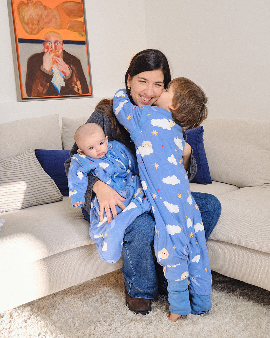 Pack frères et sœurs Good Night (2 produits) : gigoteuse à pieds + gigoteuse bébé TOG 1