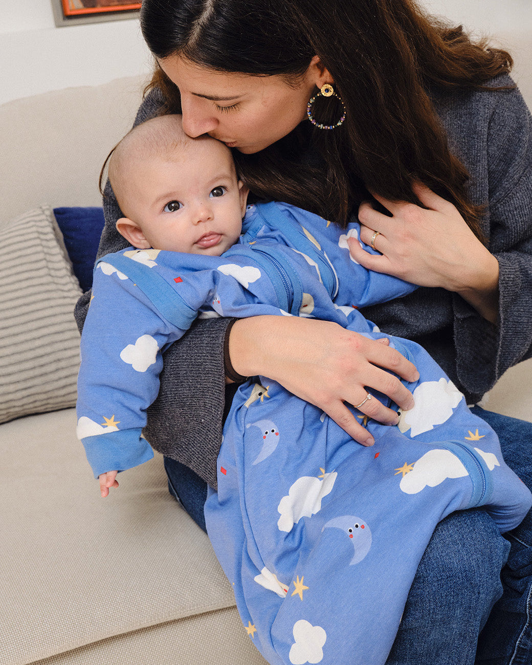Babyschlafsack mit ärmeln – Good night