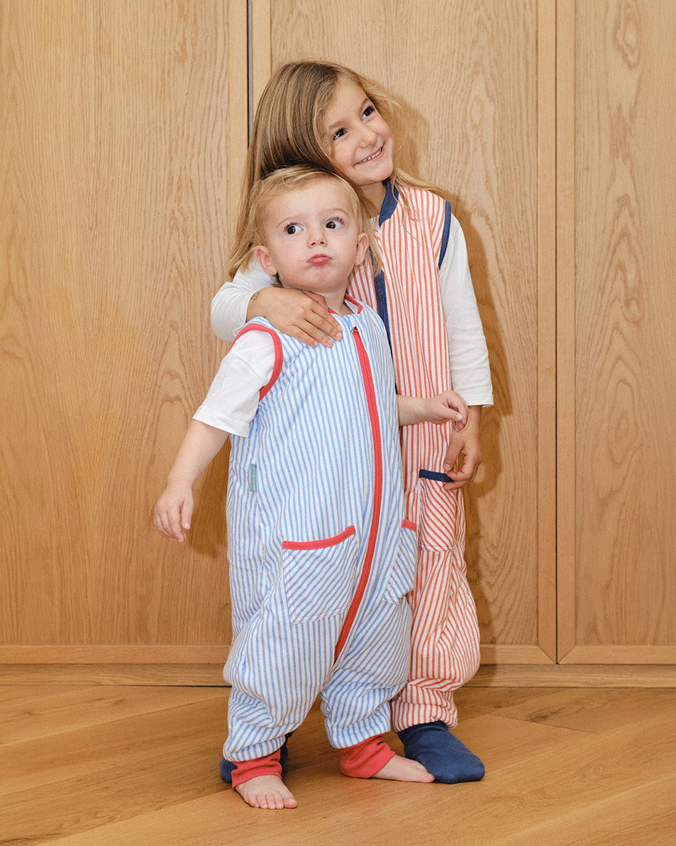 Pijama manta con calcetines antideslizantes - Sailor orange - TOG 1