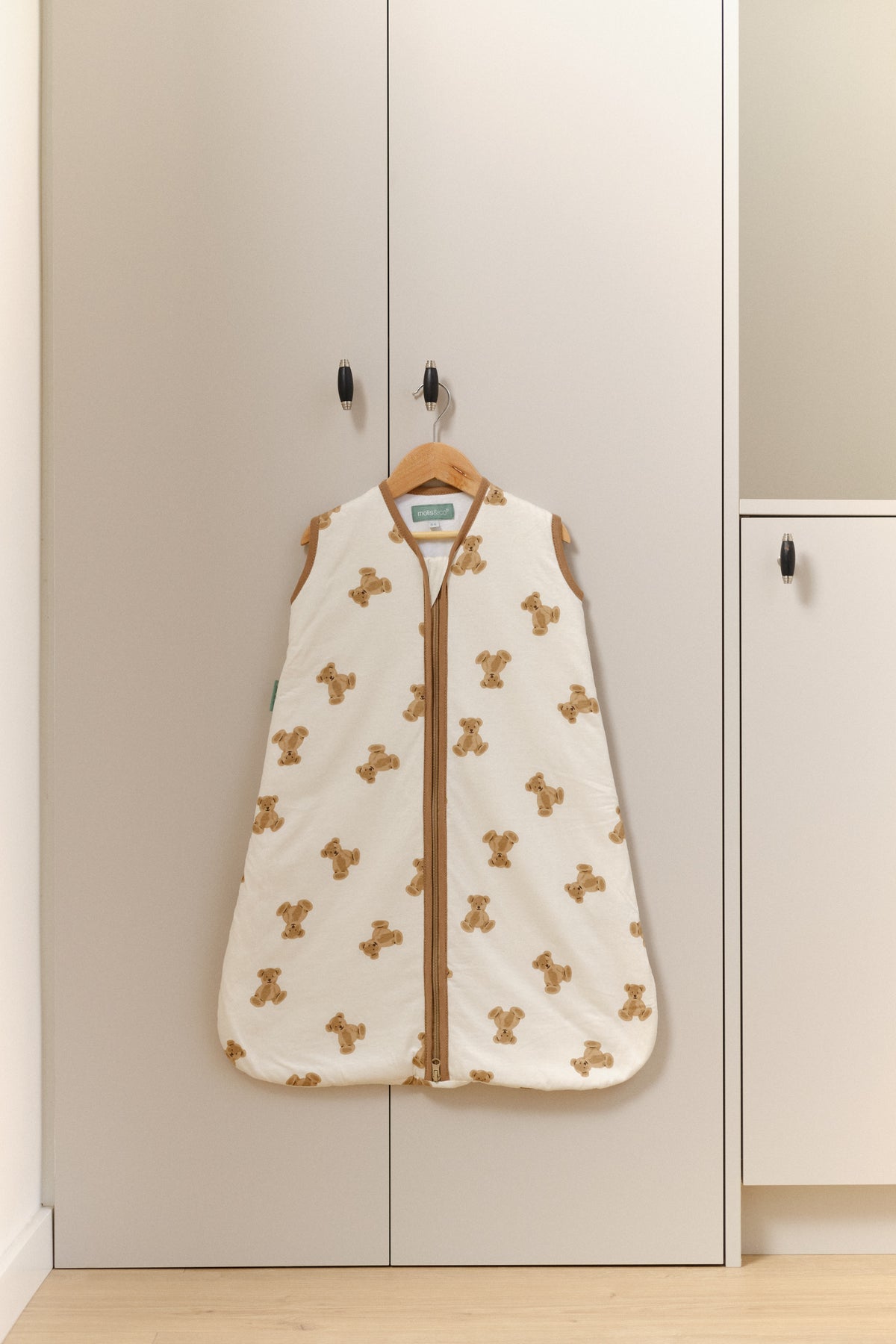 Teddy Pack (2 products): mid-season footmuff + TOG 1 sleeping bag