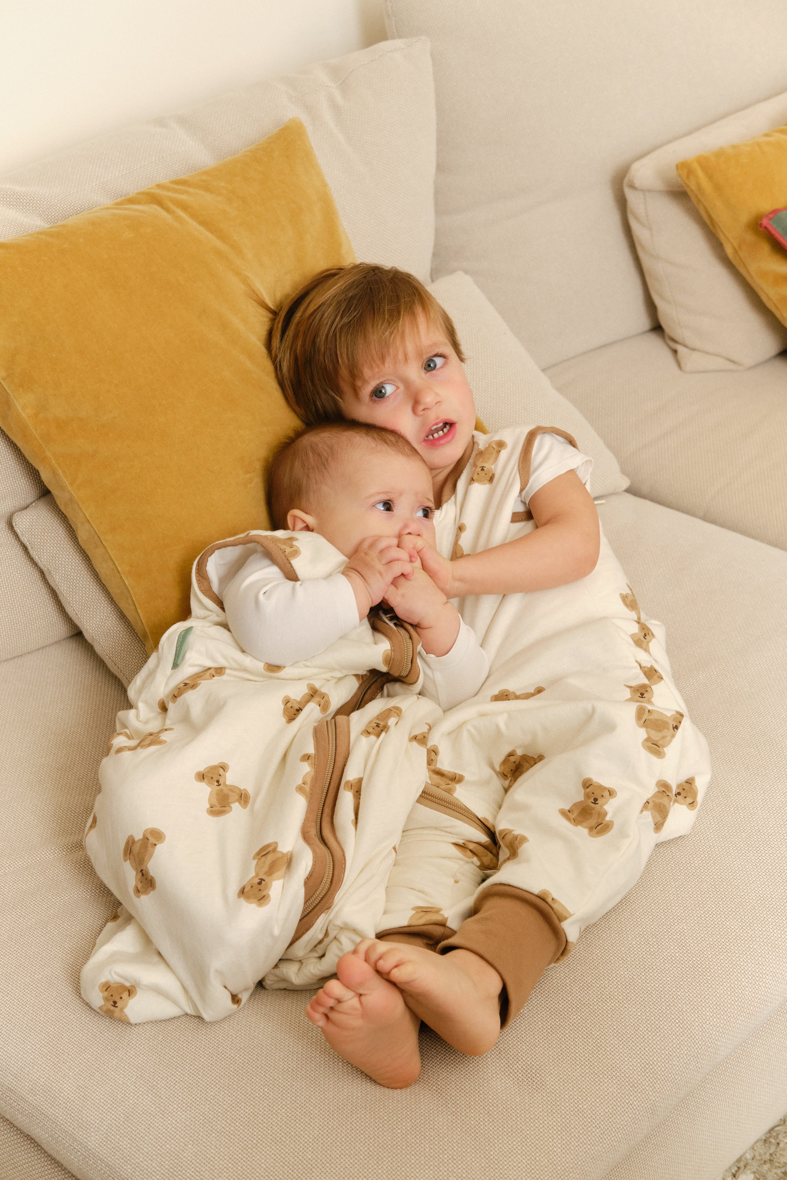 schlafsack teddy plüsch Geschwister Teddy Pack (2 Produkte): Schlafoverall + Schlafsack TOG 1
