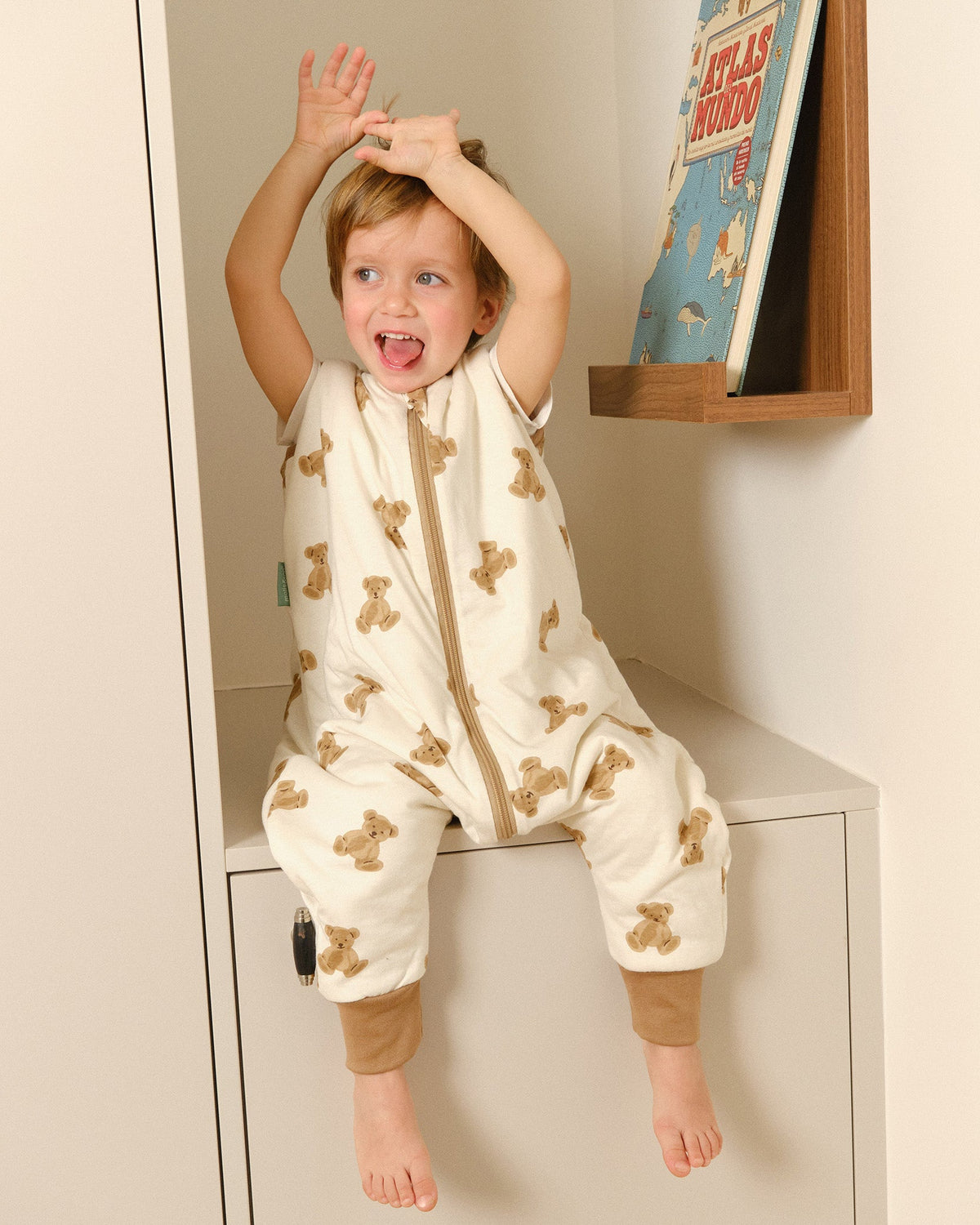 Pack frères et sœurs Teddy et ABC TOG 1 (2 produits) : 2 gigoteuses à pieds